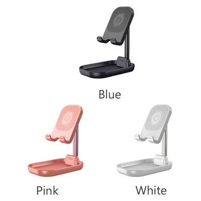 Custom Desk Mobile Phone Holder,Foldable Cell Phone and Tablet Stand Portable Wireless Charging Phone Stand Holder